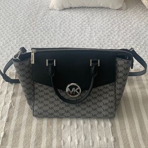 MK Black/Grey Purse